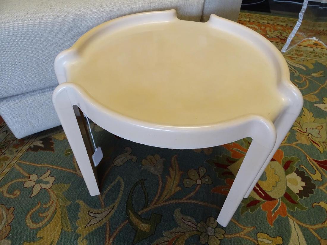 KARTELL SIDE TABLE: 14"H