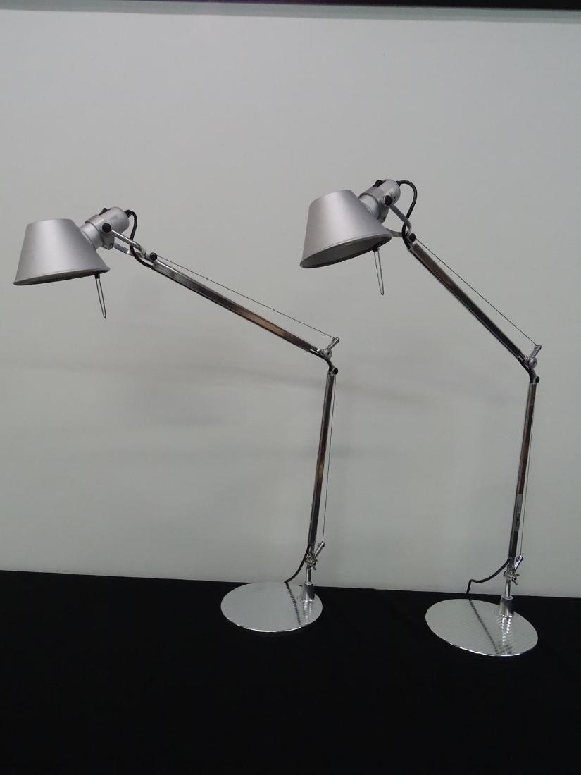 PAIR ARTEMIDE "TOLOMEO" ARTICULATING LAMPS: SEE TITLE