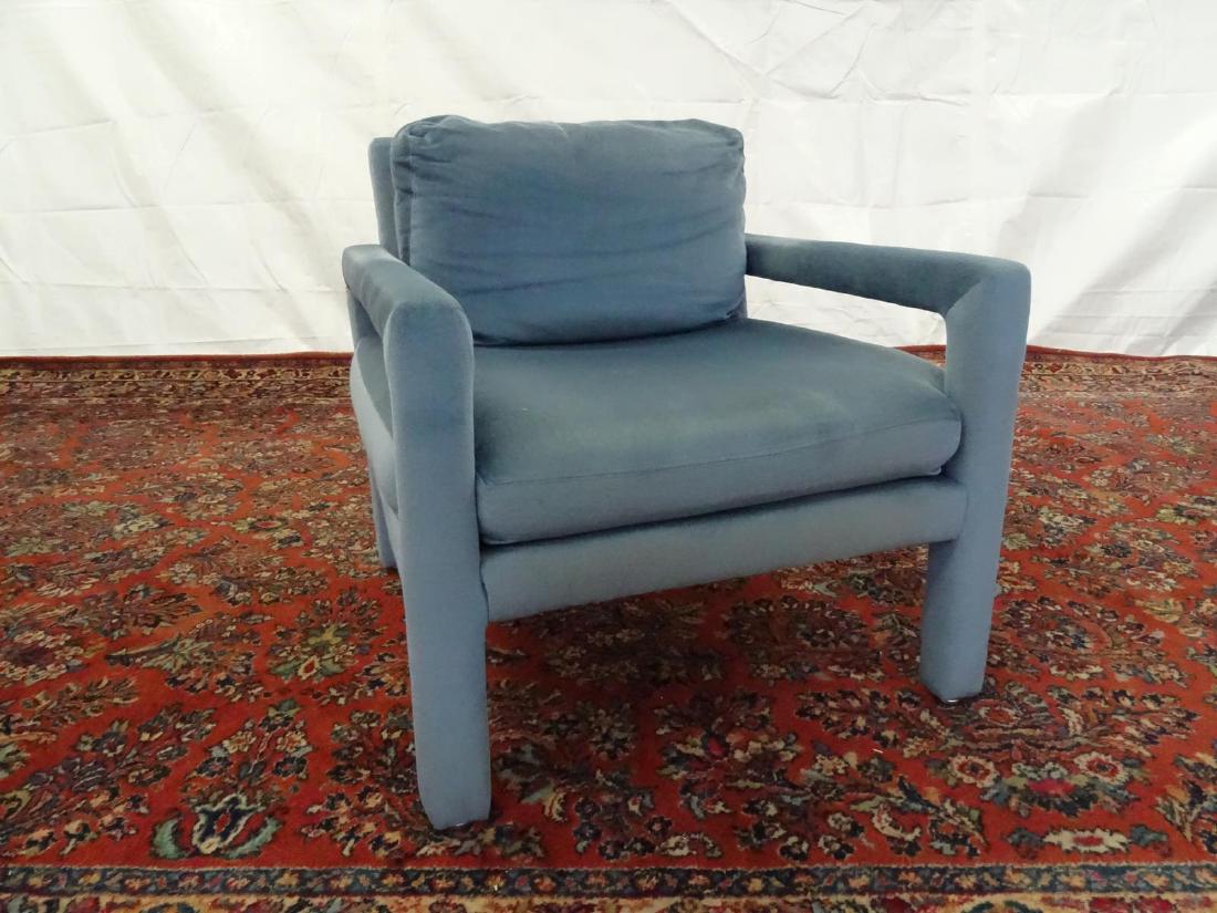 DREXEL/MILO BAUGHMAN UPHOLSTERED CLUB CHAIR: SEE TITLE