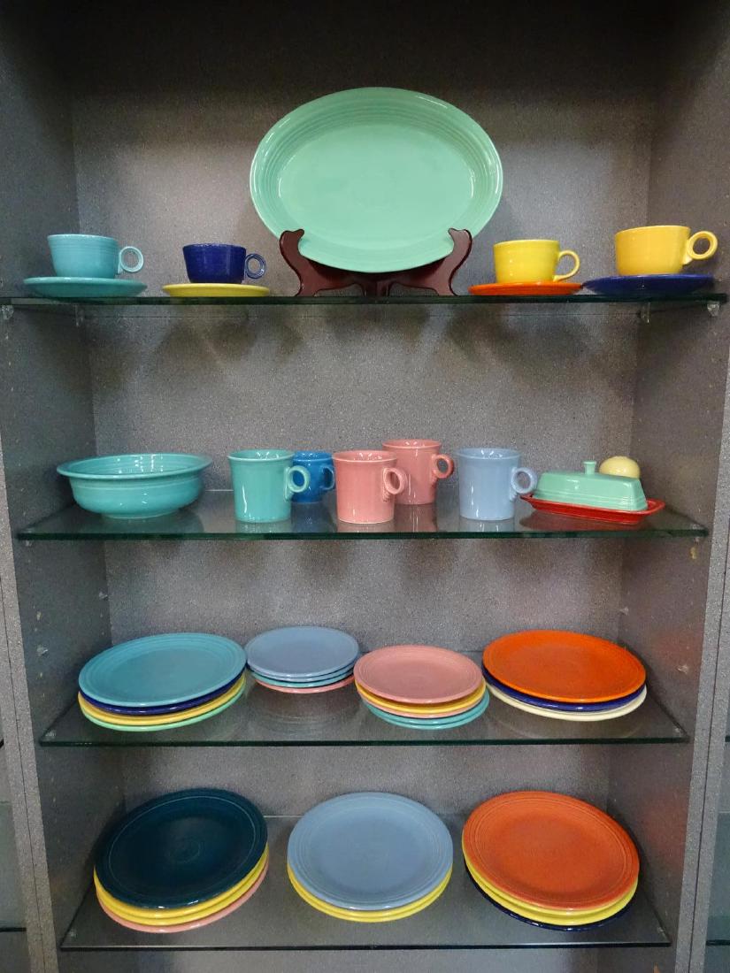 GROUPING OF FIESTAWARE: 52 PC.