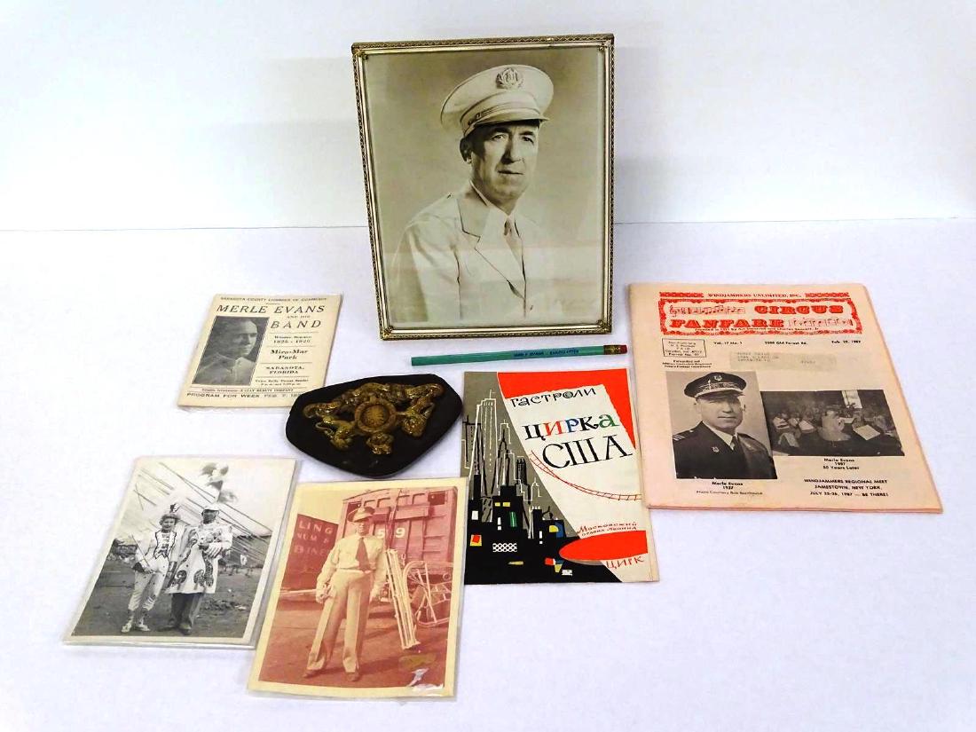 GROUPING OF MERLE EVANS MEMORABILIA (1 of 1)