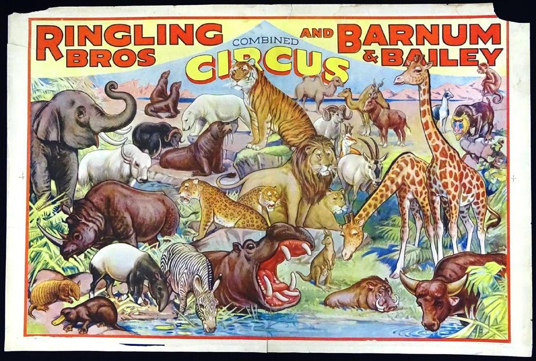 RINGLING BROTHERS AND BARNUM & BAILEY POSTER (1 of 2)