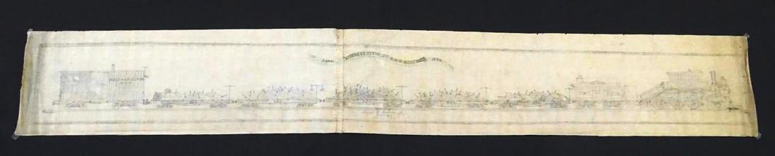 HAND-DRAWN SKETCH OF B&O RR - 1889 (1 of 8)