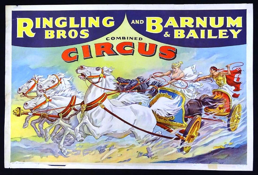 RINGLING BROTHERS AND BARNUM & BAILEY POSTER (1 of 2)