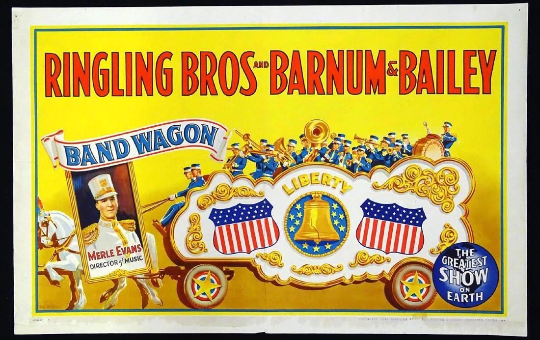 RINGLING BROTHERS AND BARNUM & BAILEY POSTER (1 of 2)