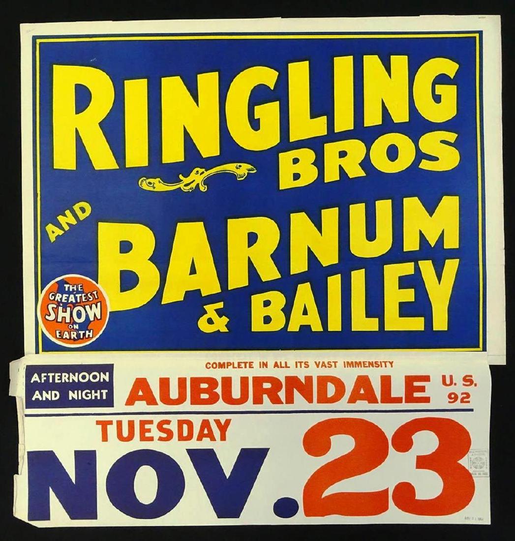 RINGLING BROTHERS AND BARNUM & BAILEY POSTER (1 of 2)