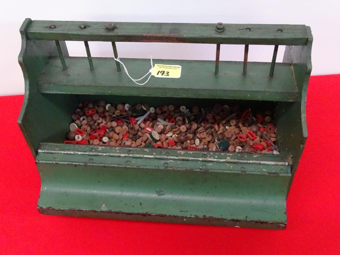 FRED MENKE CALLIOPE - ORGAN REPAIR BOX: WITH CONTENTS.