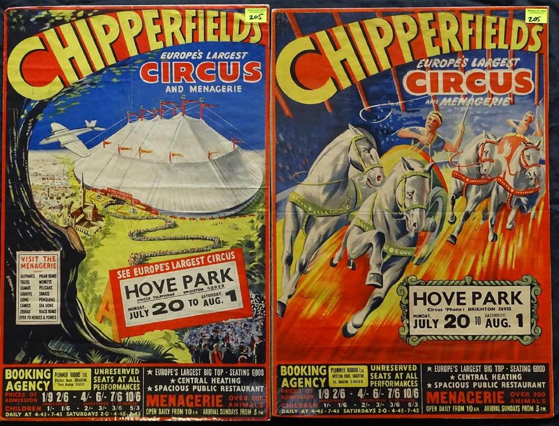 CHIPPERFIELDS CIRCUS POSTERS (1 of 1)