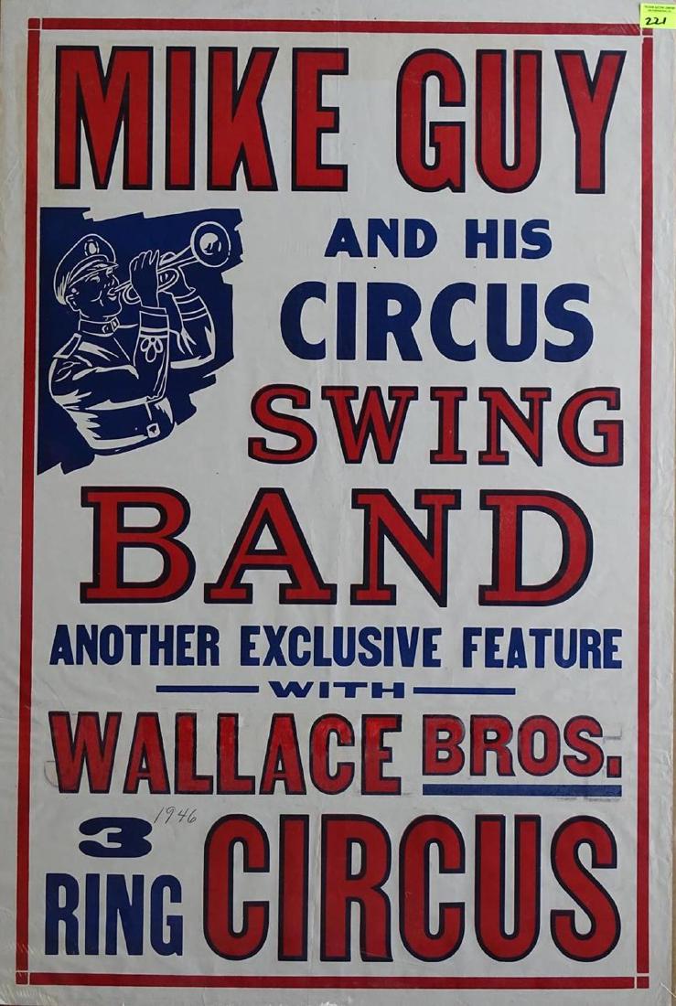 WALLACE BROS CIRCUS POSTER