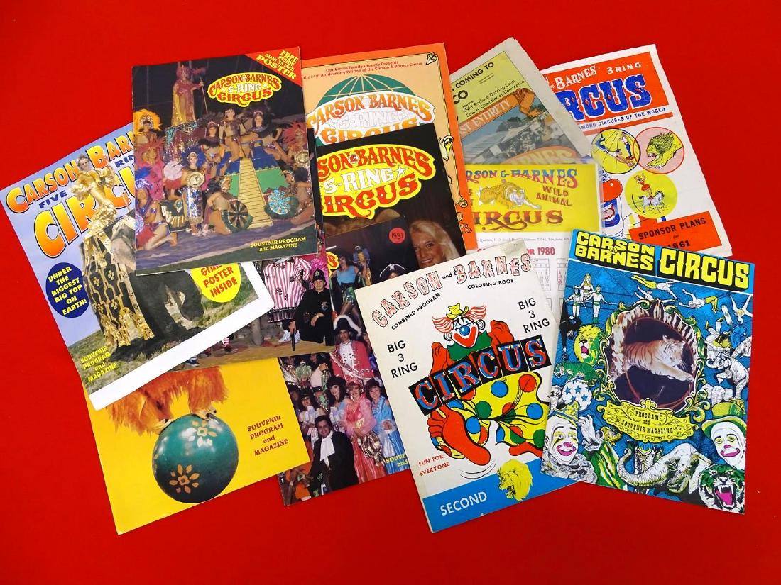 CARSON & BARNES CIRCUS MEMORABILIA (1 of 1)