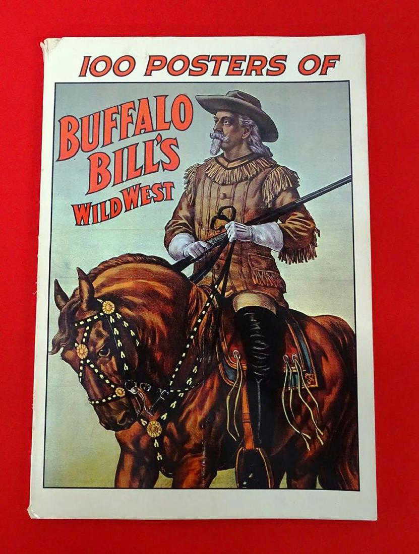 "100 POSTERS OF BUFFALO BILL'S WILD WEST" BOOK