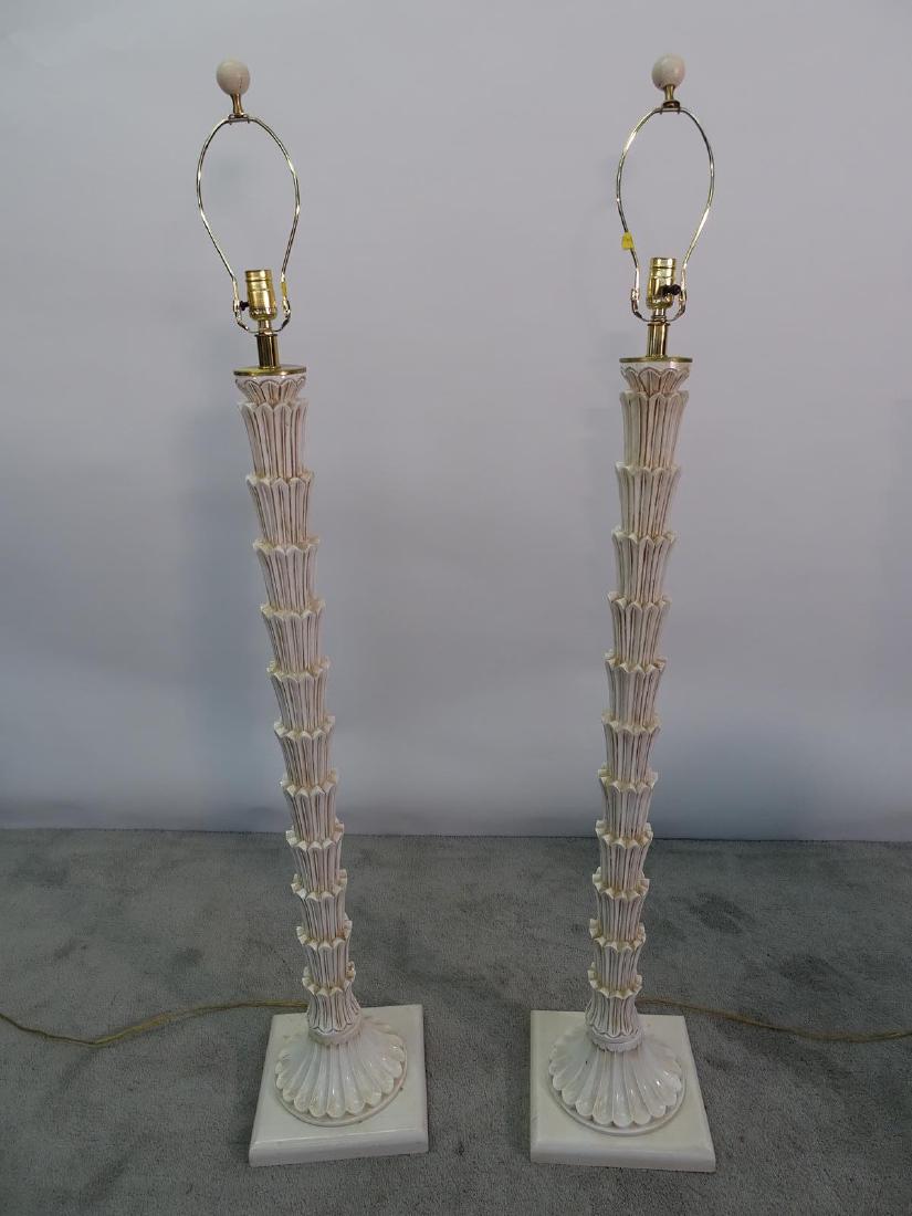 PAIR SERGE ROCHE STYLE FLOOR LAMPS: LIKELY SIRMOS