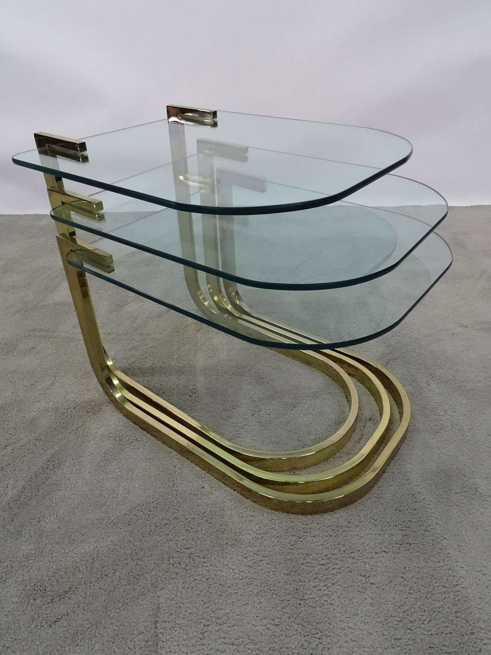 MILO BAUGHMAN (ATTR.) NEST OF TABLES: SEE TITLE