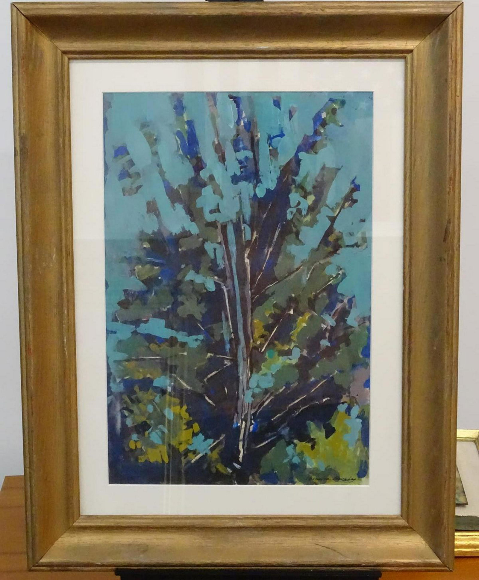 VERONICA BENNING "SPRING TREE" PAINTING: 19X25