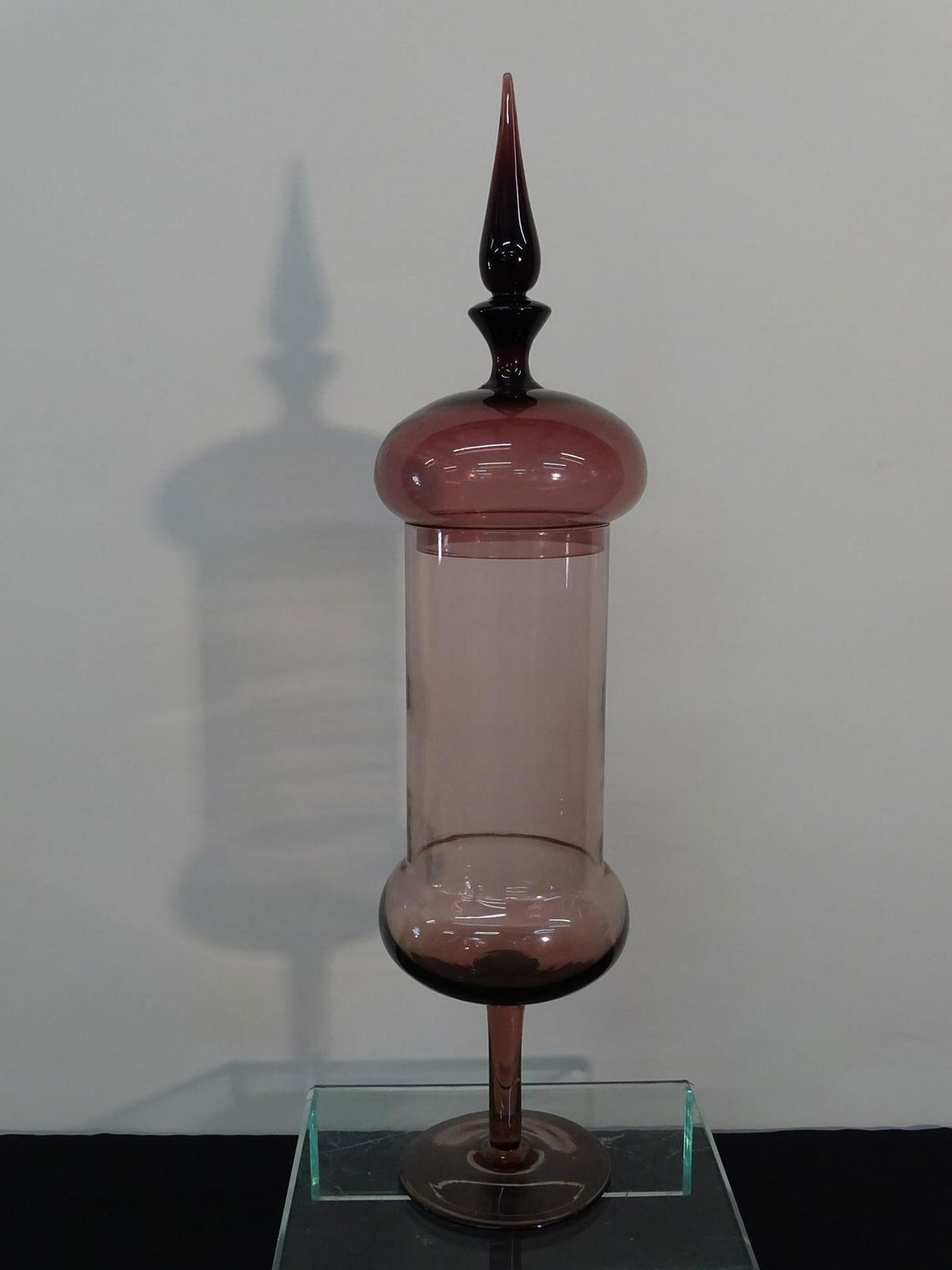 GIO PONTI FOR VENINI (ATTR.) AMETHYST APOTHECARY: 25"