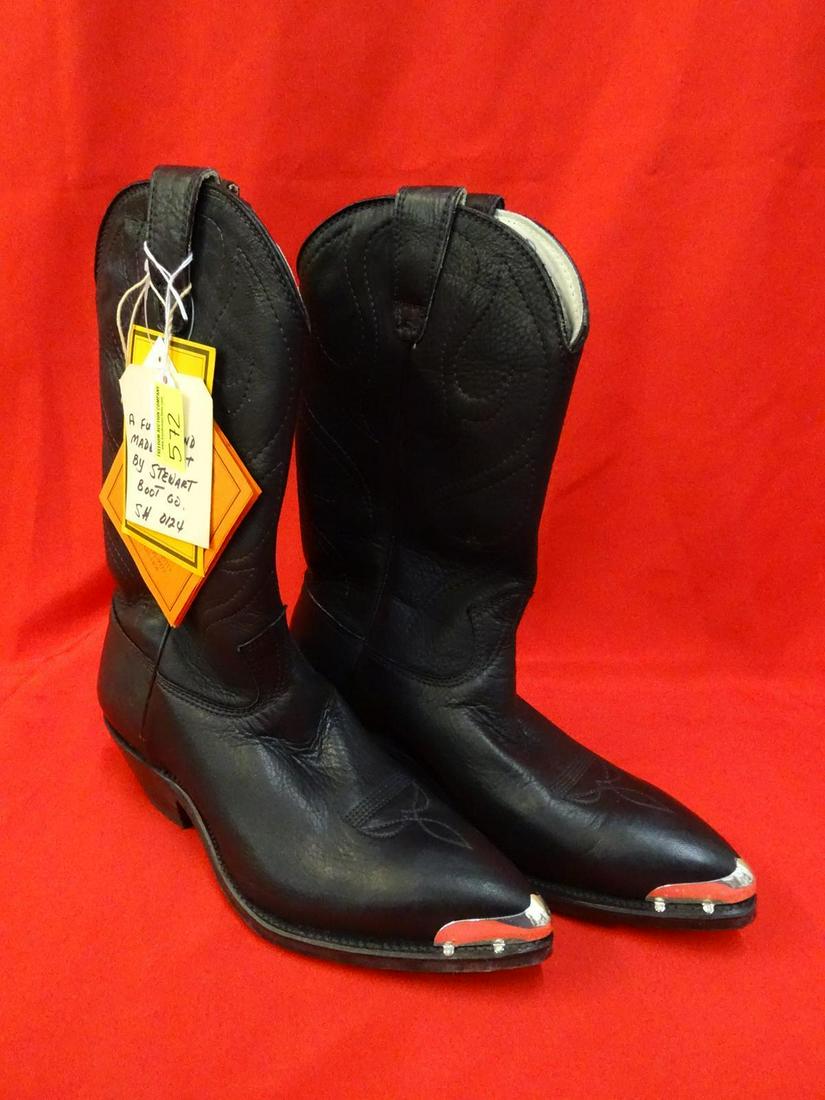 NEW STEWART BOOT CO. HANDMADE BOOTS: SIZE 9.5