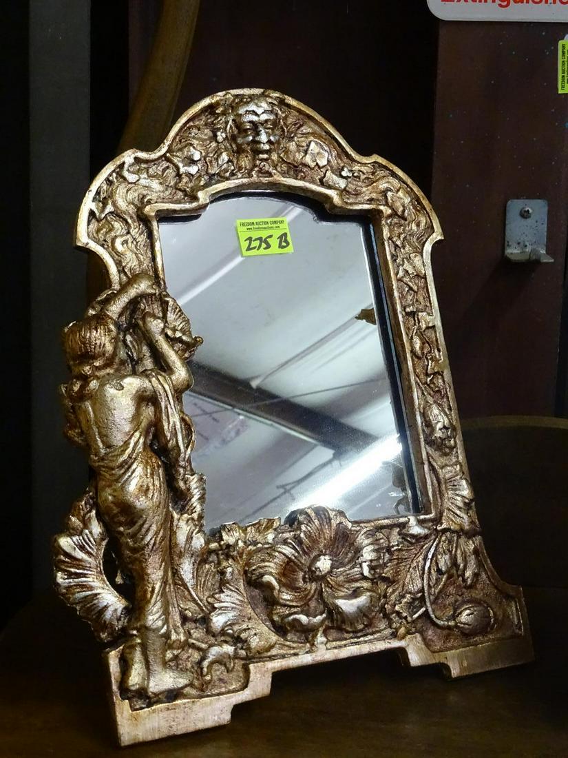 CONTEMPORARY TABLE RESTING VANITY MIRROR: SEE TITLE