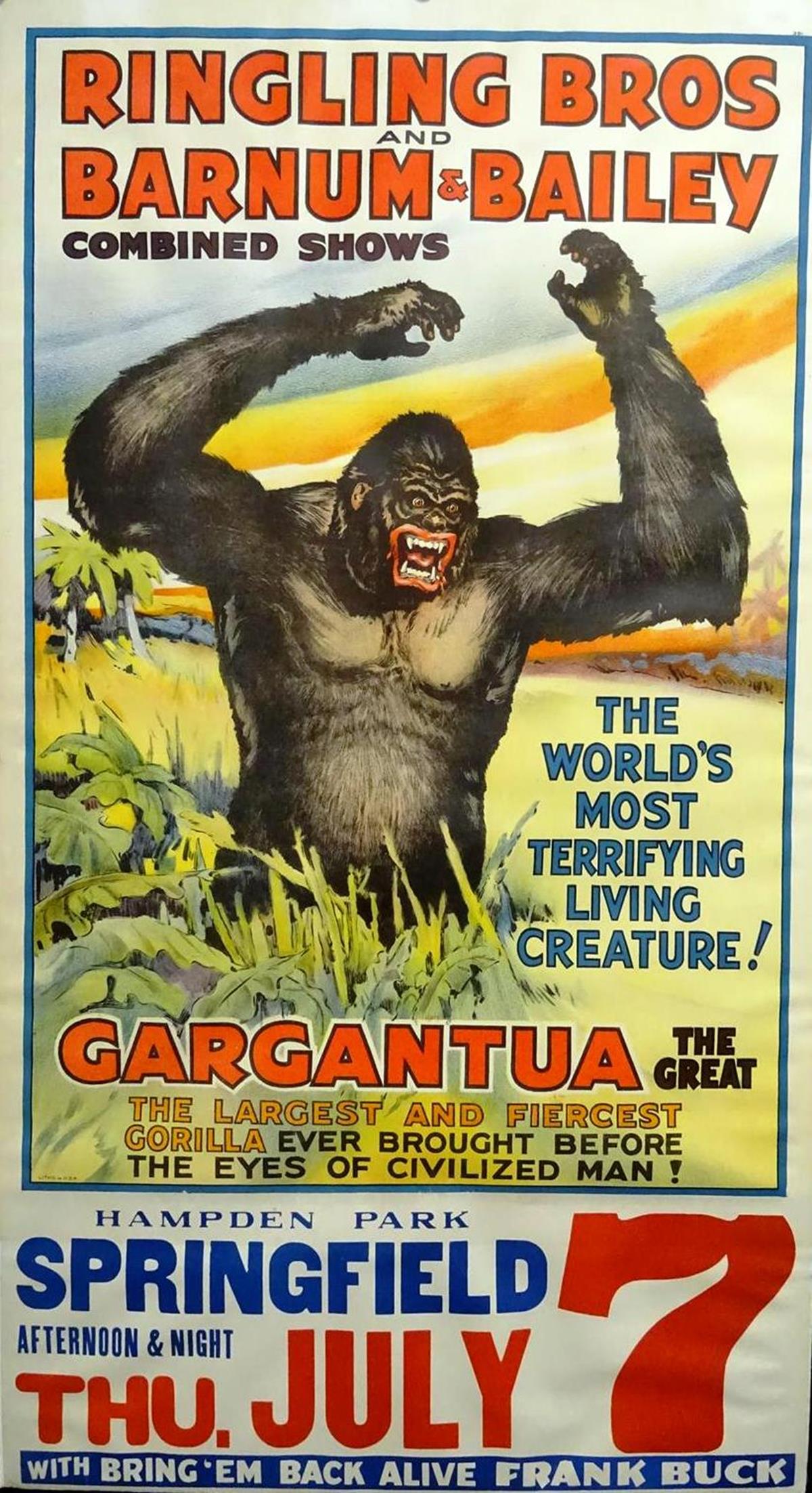 RINGLING BROS. AND BARNUM & BAILEY GARGANTUA (1 of 1)