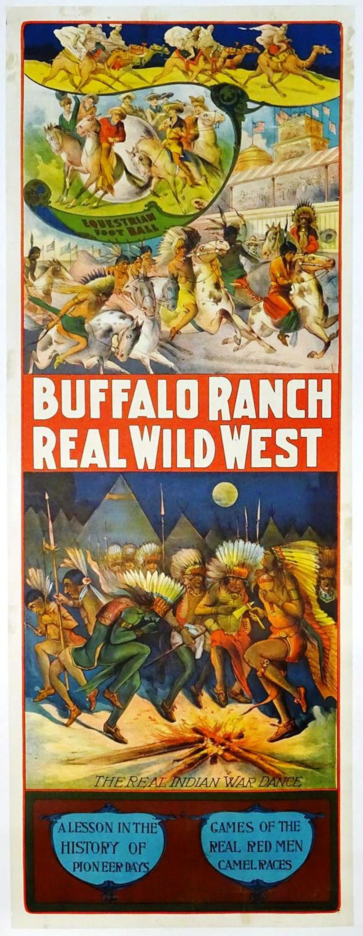 BUFFALO RANCH REAL WILD WEST POSTER (1 of 1)