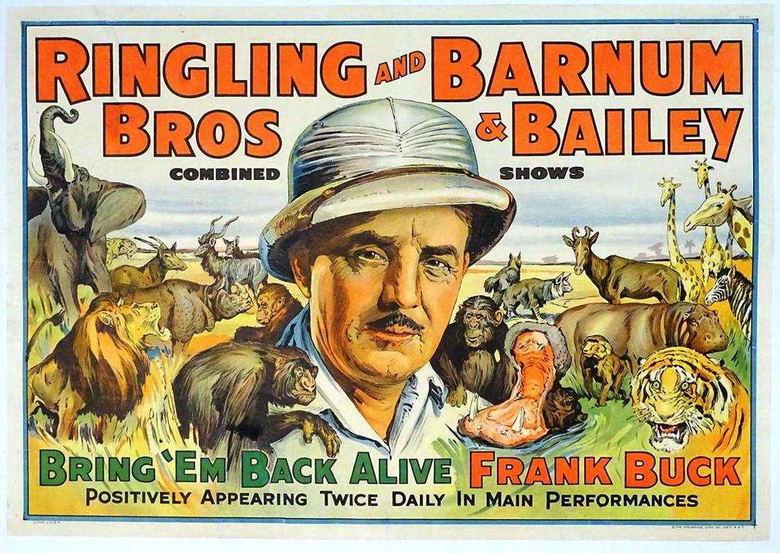 RINGLING BROS. AND BARNUM & BAILEY CIRCUS POSTER (1 of 1)