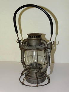 N.Y, N.H. RAILROAD LANTERN: SEE TITLE