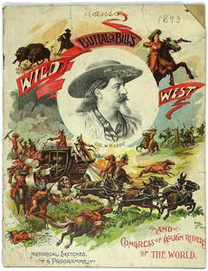 1893 BUFFALO BILL'S WILD WEST PROGRAM