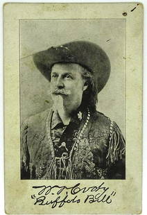 WM. CODY, BUFFALO BILL CABINET CARD: SEE TITLE