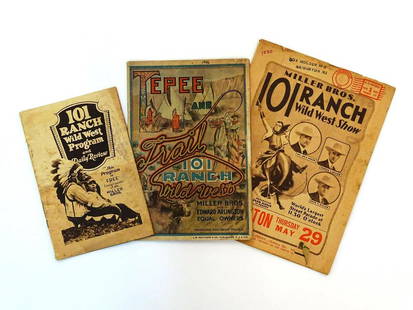 MILLER BROS./101 RANCH PROGRAM, REVIEW, COURIER: C.1929,30