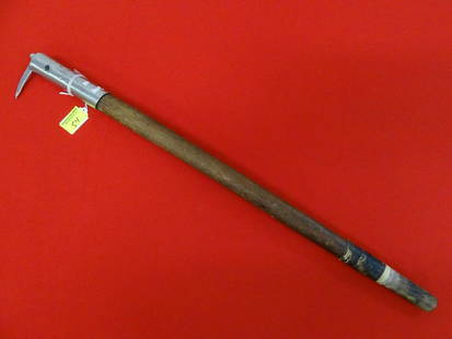 ROY BUSH, HUNT BROS. CIRCUS ELEPHANT BULL HOOK: C.1950'S. 27"L