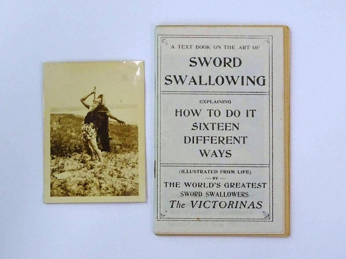 SWORD SWALLOWING MEMORABILIA (1 of 1)