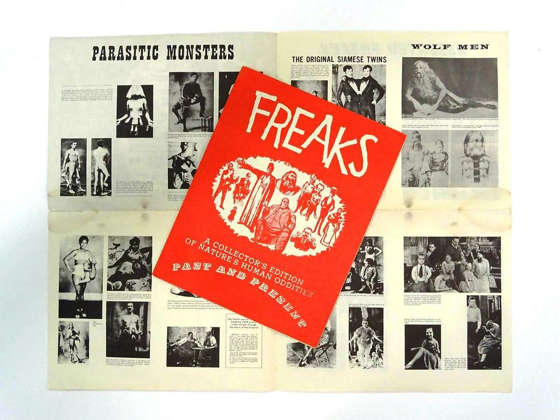 HALL AND CHRIST "FREAKS" PITCH BOOKLETS (1 of 1)