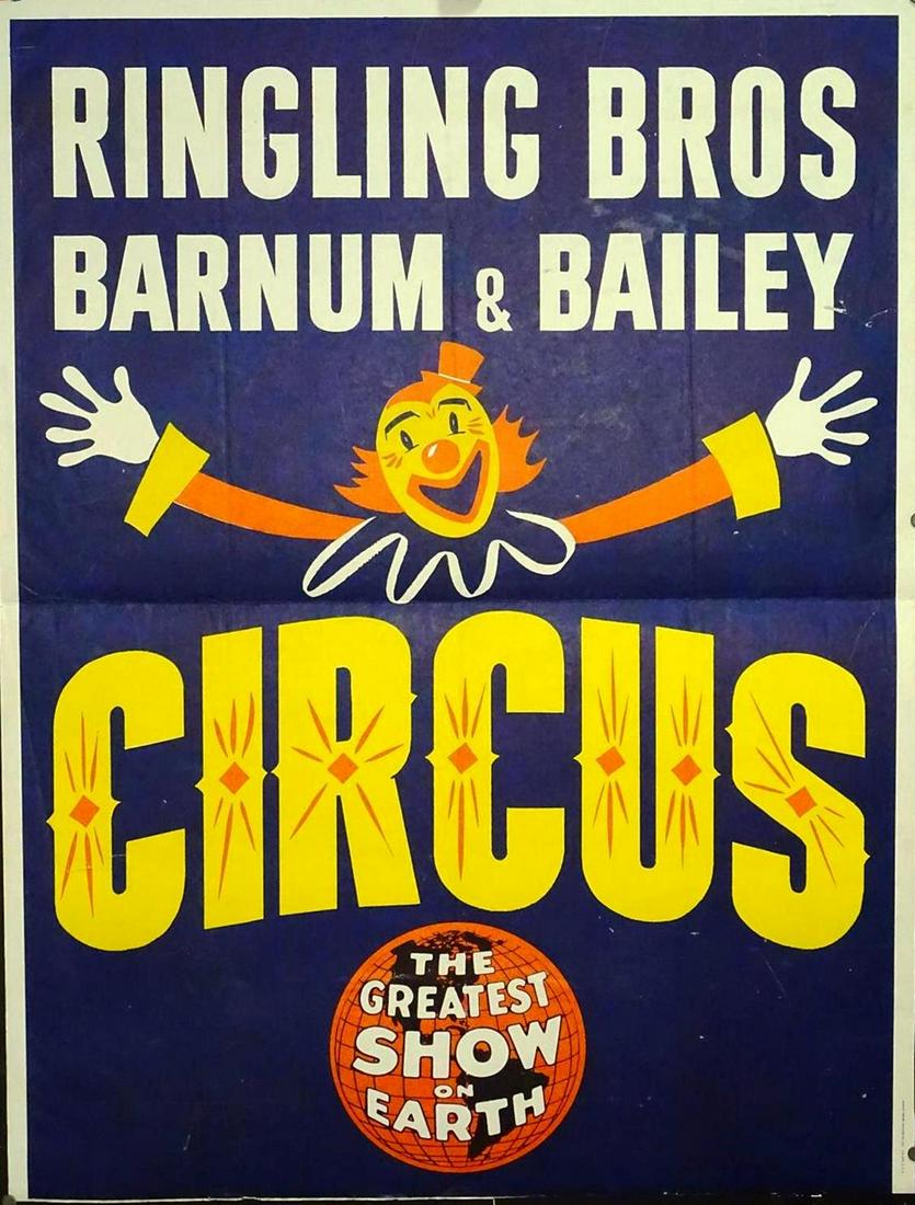 RINGLING BROTHERS AND BARNUM & BAILEY POSTER (1 of 1)