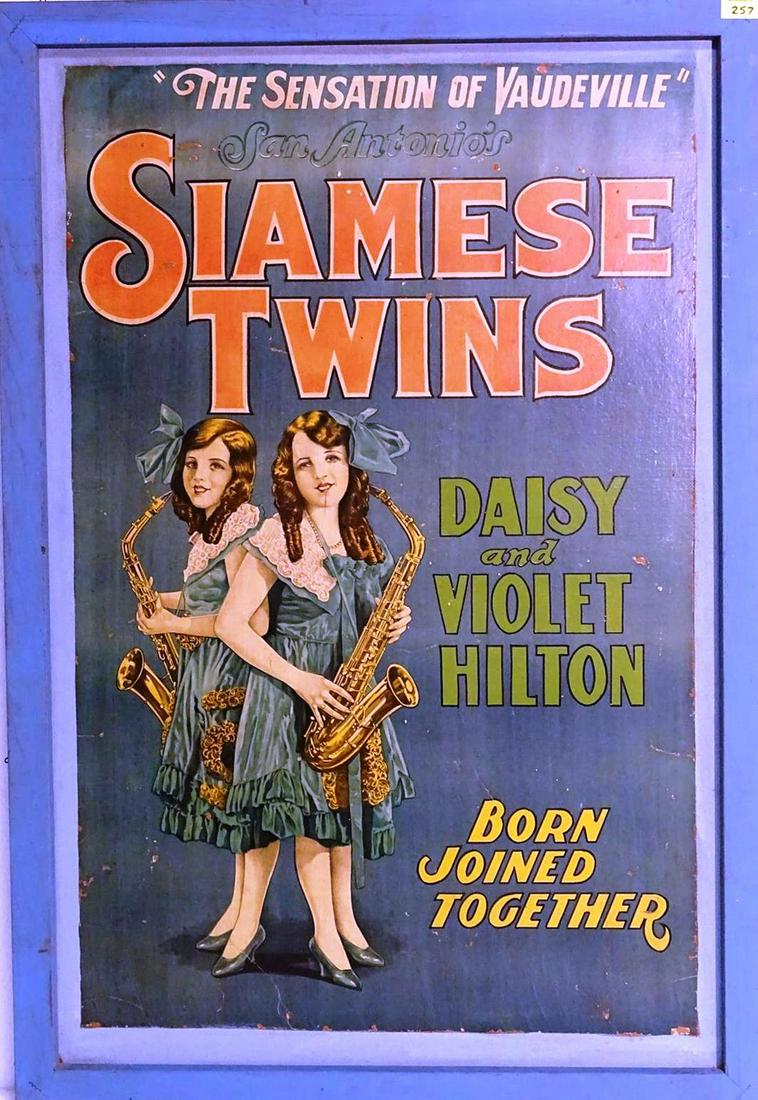SIAMESE TWINS - DAISY AND VIOLET HILTON (1 of 1)
