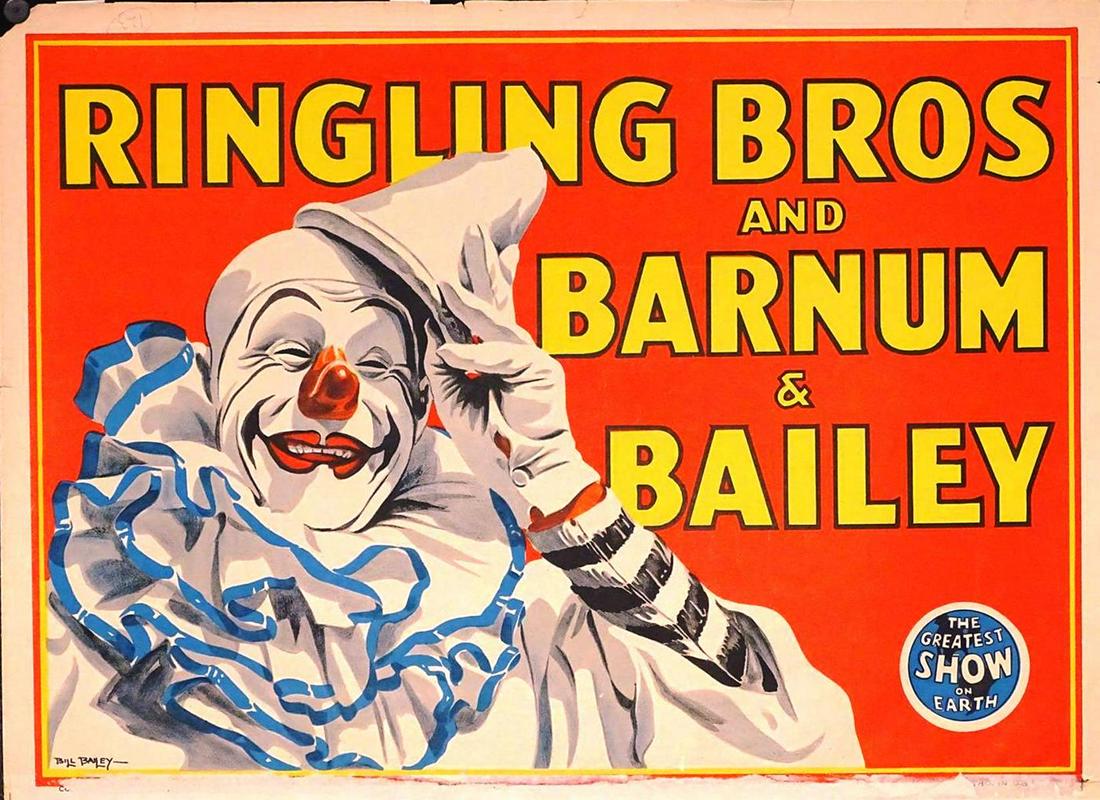 RINGLING BROS. AND BARNUM & BAILEY CIRCUS POSTER (1 of 1)