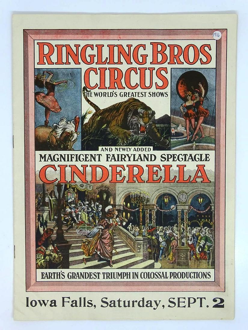 1916 RINGLING BROS. CIRCUS COURIER (1 of 1)