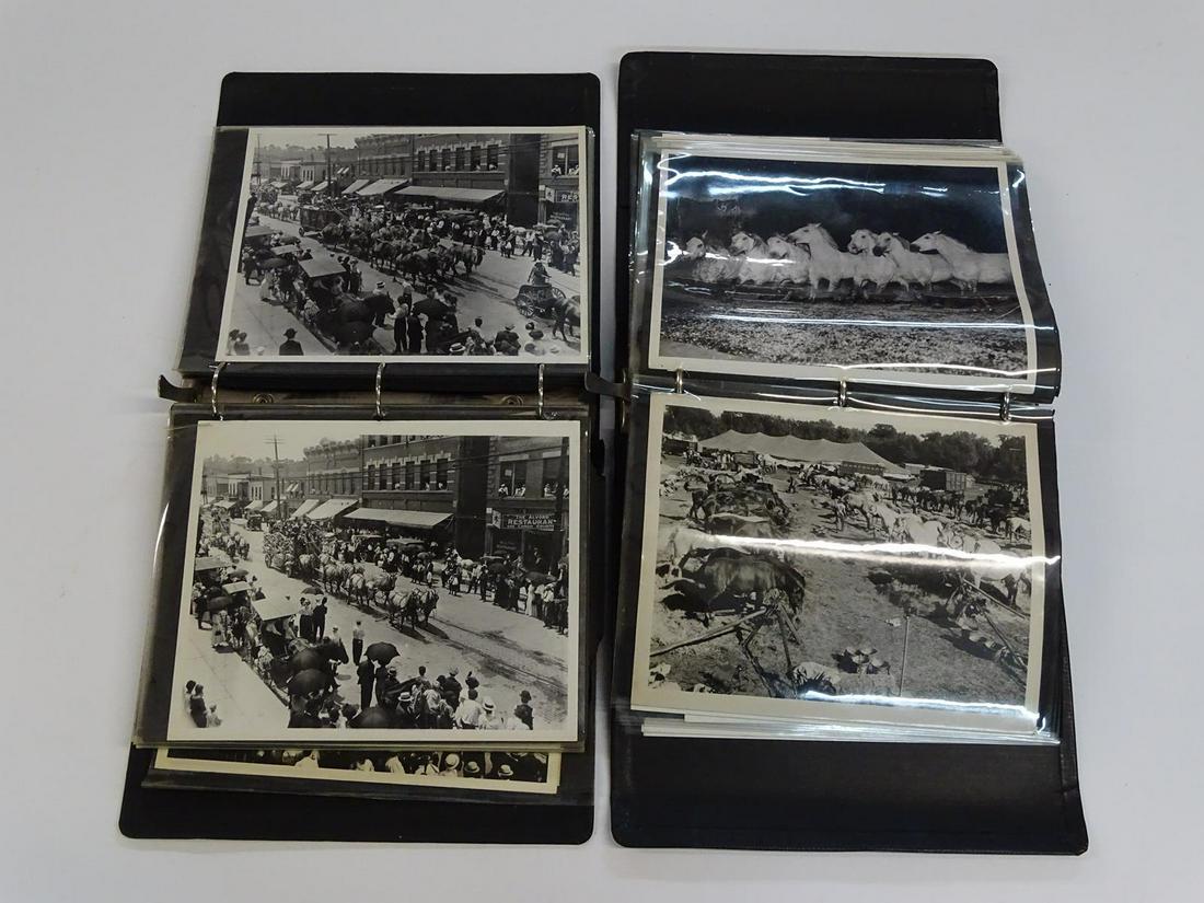 PAIR - CIRCUS PARADE, WAGON, EQUIPMENT ALBUMS (1 of 1)