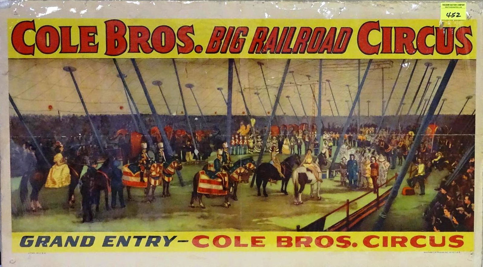 COLE BROS. BIG RAILROAD CIRCUS - GRAND ENTRY (1 of 1)