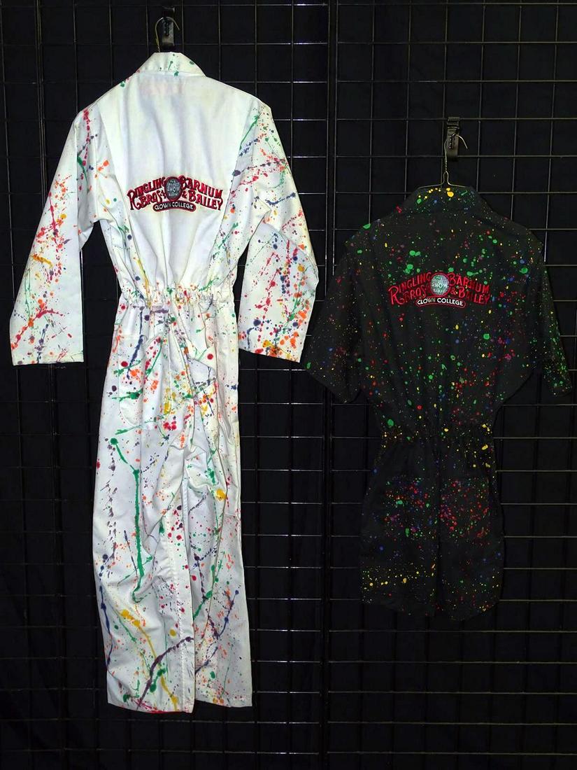 PAIR RBBB CIRCUS CLOWN COLLEGE JUMPERS (1 of 1)