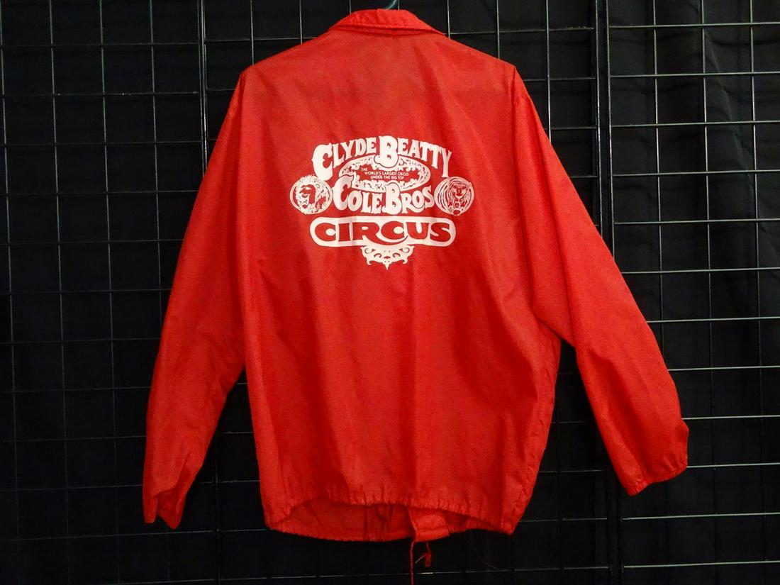 CLYDE BEATTY COLE BROS. CIRCUS WINDBREAKER: SEE TITLE