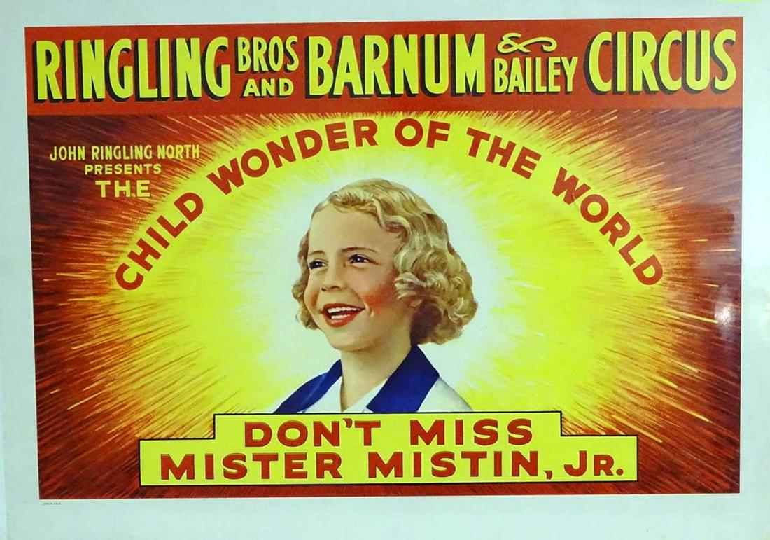 RINGLING BROS. AND BARNUM & BAILEY CIRCUS POSTER (1 of 1)