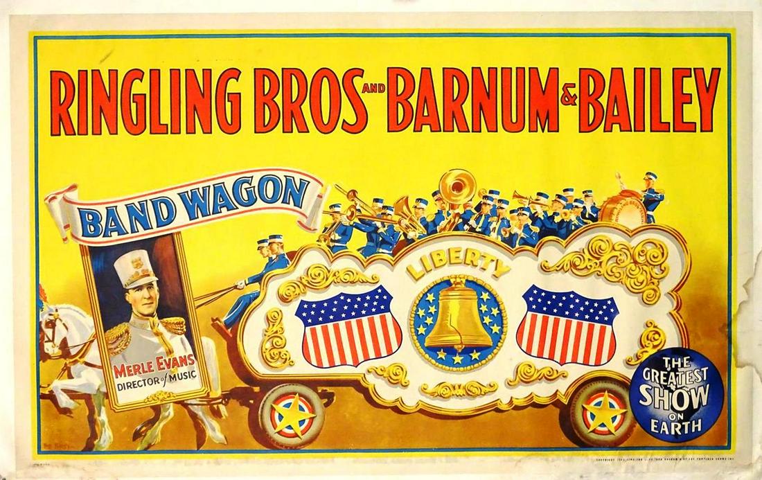 RINGLING BROS. AND BARNUM & BAILEY CIRCUS POSTER (1 of 1)