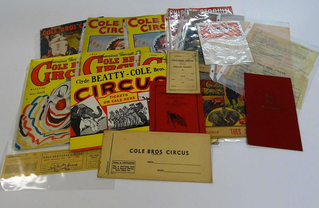 CLYDE BEATTY-COLE BROS. CIRCUS (1 of 1)