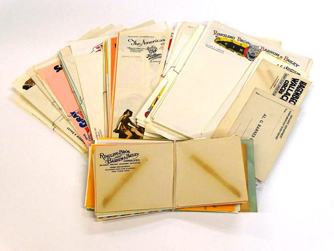COLLECTION OF CIRCUS LETTERHEAD & ENVELOPES (1 of 1)