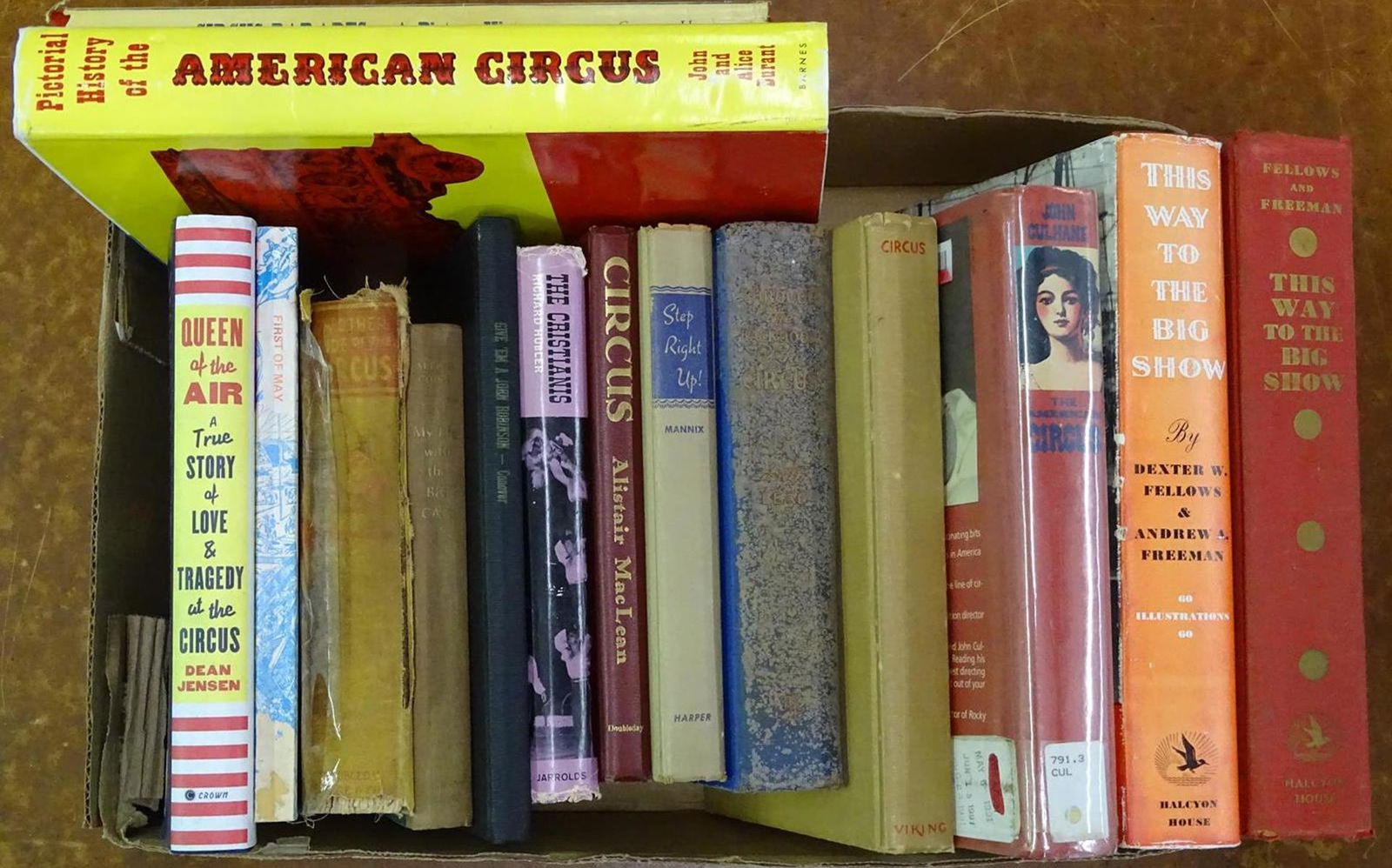 LIBRARY OF CIRCUS RELATED BOOKS (1 of 1)