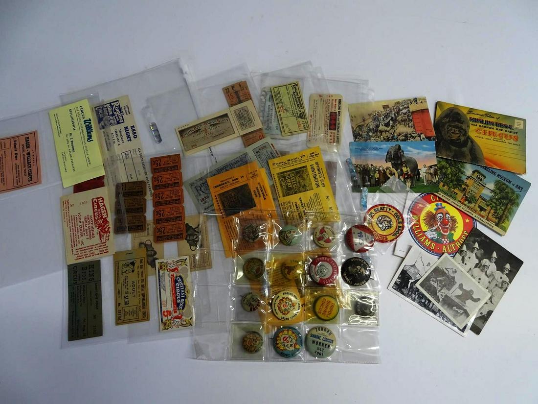 CIRCUS MEMORABILIA ITEMS (1 of 1)