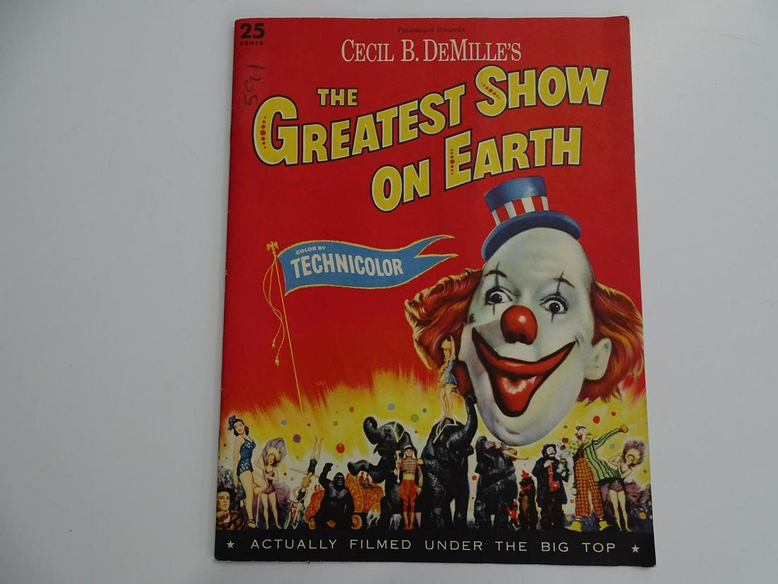 GREATEST SHOW ON EARTH FILM PROGRAM (1 of 1)