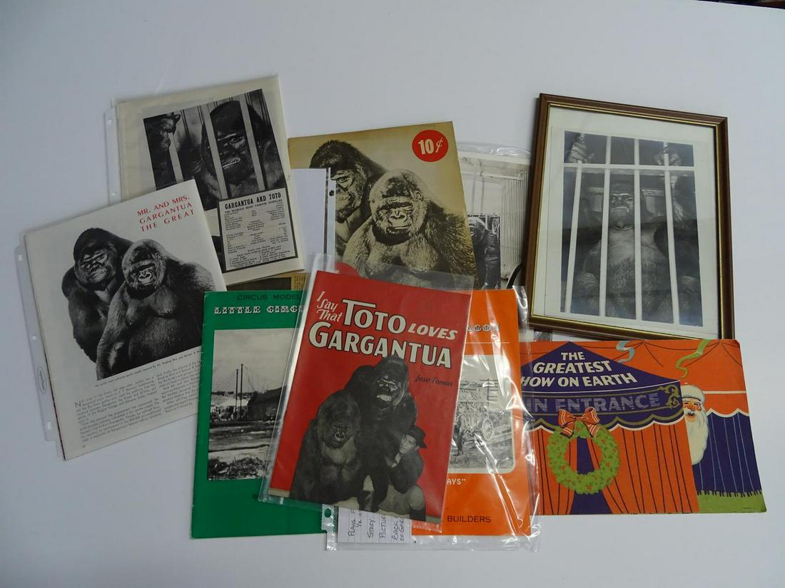 CIRCUS PROGRAMS, LITERATURE, MEMORABILIA (1 of 1)