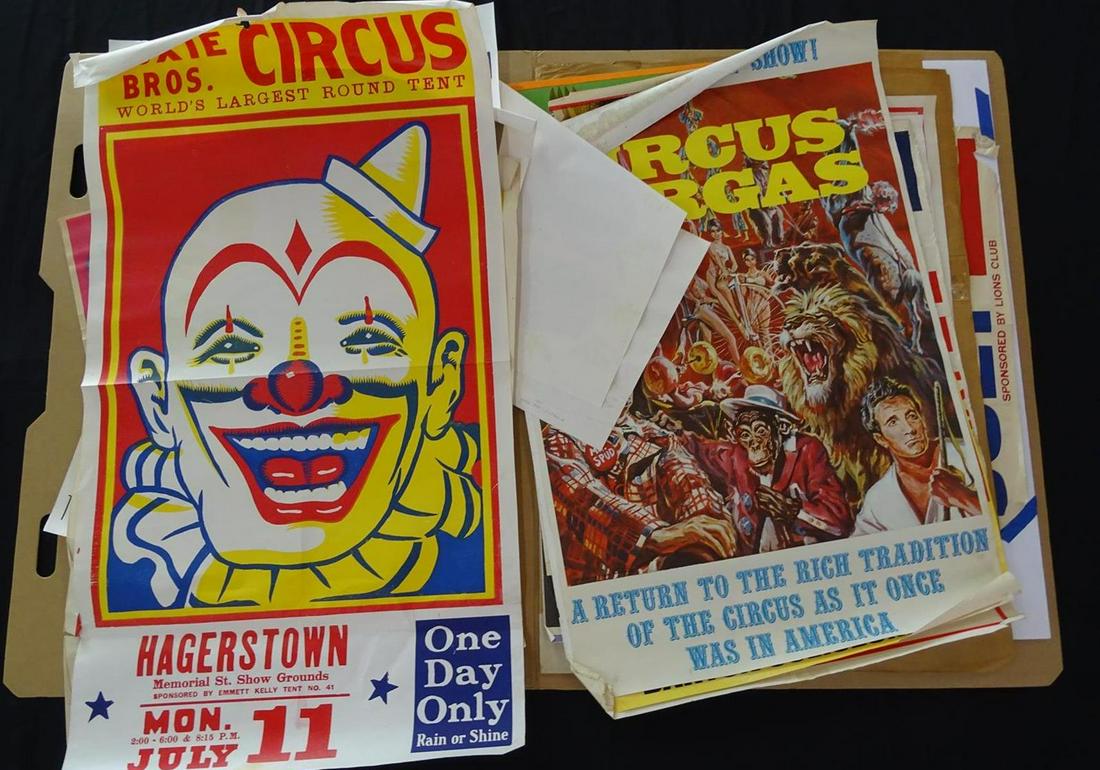 COLLECTION OF CIRCUS POSTERS (1 of 1)