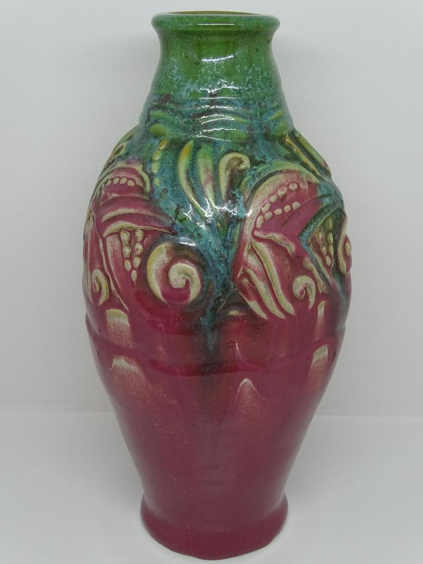 FULPER POTTERY VASE: 12"