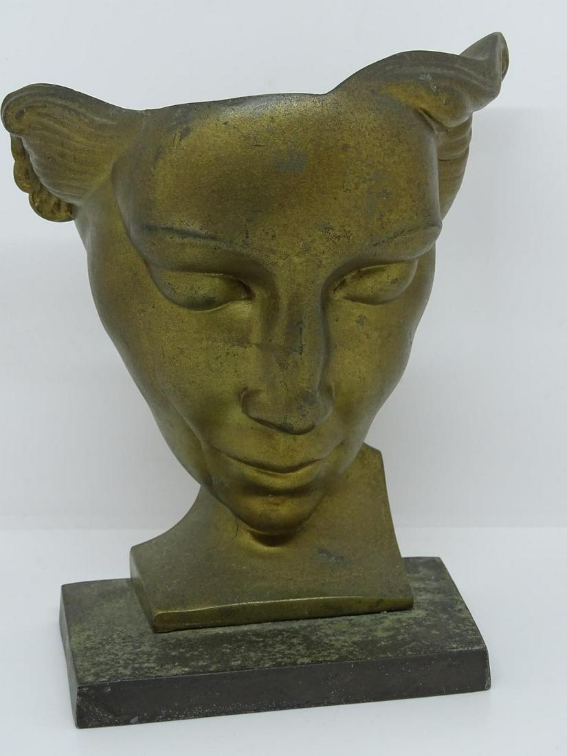 FRANKART BRONZE SCULPTURE: 7"